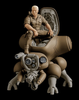 616toys®2610預購・MF PLAMAX MF-95 攻殼機動隊 巴特&攻殼車 mini組裝模型 0525