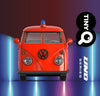 【616toys】TINY TinyQ 福斯 T1 Transporter 消防車