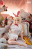616toys®2612預購・蝸之殼 泡泡袖家居服套裝（白色）配件 不含人偶本體 0512