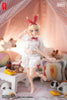 616toys®2612預購・蝸之殼 泡泡袖家居服套裝（白色）配件 不含人偶本體 0512
