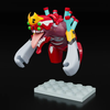 616toys®2612預購・GSC 積木人 BRICKROID 福音戰士新劇場版 二號機 獸化第二形態 0812