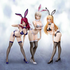 616toys@2608預購・FREEing 食戟之靈 薙切愛麗絲 比基尼兔女郎Ver. 1/4 公仔 0504