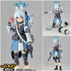 616toys®2611預購・海洋堂 輪轉科技 蔚藍檔案 月雪宮子 一般版 可動 0612