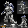 616toys®2610預購・青島 哥吉拉×機械哥吉拉 MFS-3 三式機龍 組裝 0610