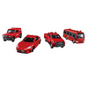 【616toys】Tomica 多美卡 合金車 消防車收藏套組 4輛裝